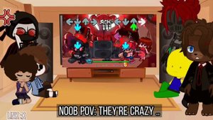 Friday Night Funkin' Mod Characters Reacts | VS Hell Accelerant Hank | + Hank, Tricky | FNF