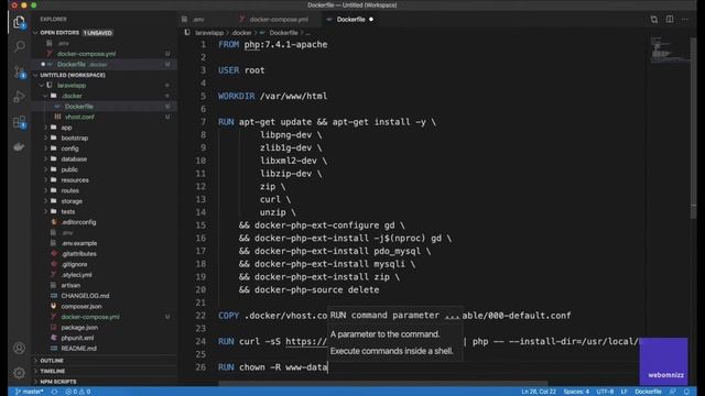 Setup Laravel Development with Docker Compose