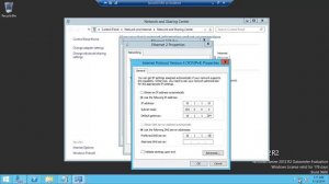 Windows Server 2012 R2 Setting Static IP Tutorial