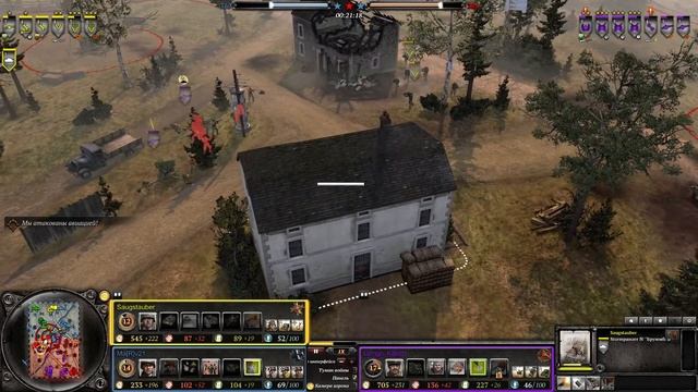 ЖЕСТКИЕ КАЧЕЛИ: Ягдтигр против ИСУ-152 в очень динамичном 3х3 в Company of Heroes 2