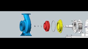 Конструкция консольно-моноблочных насосов CNP NIS