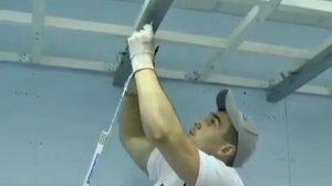 мастер класс монтаж навесного потолка