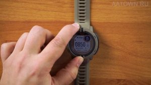 Как поменять цвета на часах Garmin Instinct? Смена цвета интерфейса. Смена темы.