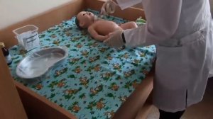 Уход за кожным покровом новорожденного