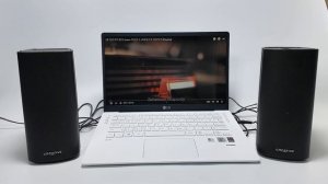 크리에이티브 CREATIVE T100 스피커 - 시연 영상