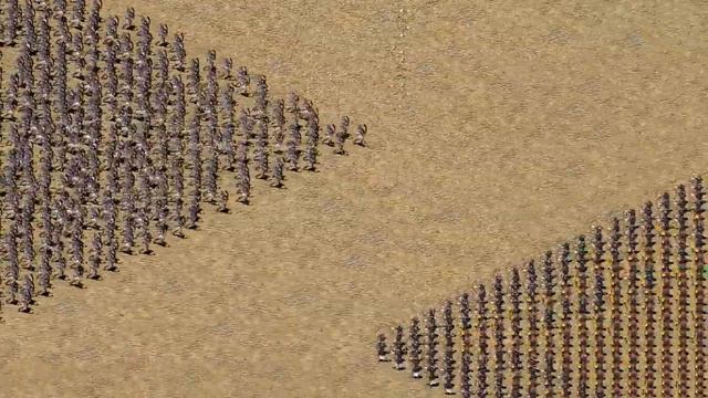 Stronghold Crusaders HD 1000 Arabic Swordsman VS 500 Arabic Slaves and 500 Arabic Archers смотреть онлайн