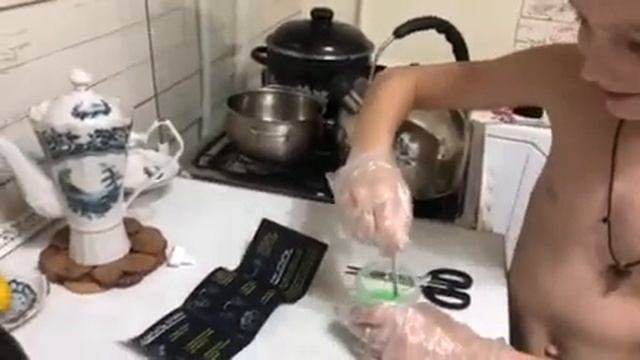 Обзор на набор для приготовления слайма Master Of Slimes Неоновый Жук. Приготовление слайма. смотреть онлайн