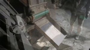 Ленточный транспортёр для инертных в бетонном производстве