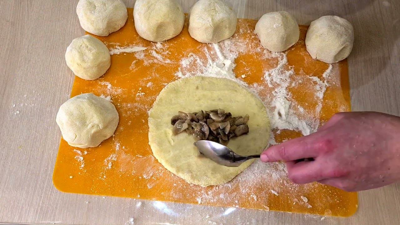 НАКОНЕЦ-ТО НАШЛА ЭТОТ РЕЦЕПТ! Вкуснейшие пирожки с грибами на сковородке
