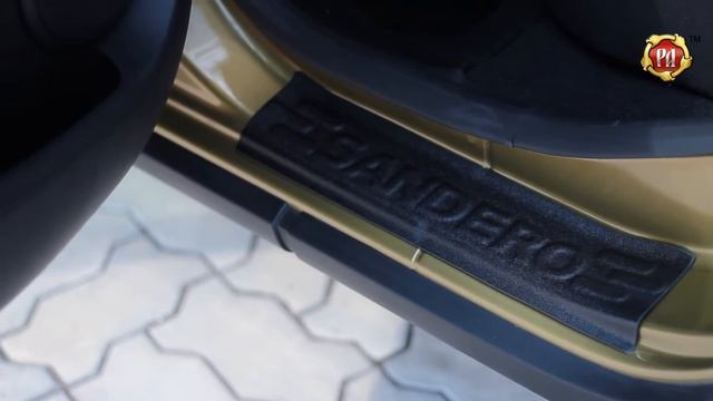 Накладки на внутренние пороги дверей Renault Sandero Stepway 2014- (russ-artel.ru) смотреть онлайн