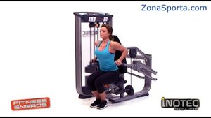Обзор профессионального силового тренажера трицепс сидя Inotec NL11