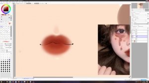 Как нарисовать губы (Кринжовый туториал)