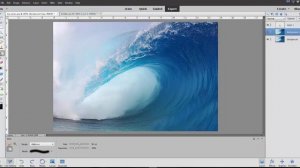 Photoshop Elements  - Lesson 5   Biker and Waves