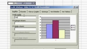 Excel Dosyasında Bar Grafik Oluşturma