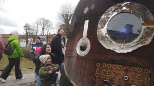 Спускаемые аппараты  в Петропавловской крепости - ко дню Космонавтики 2024