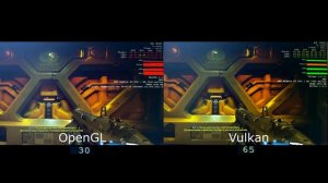 DOOM (2016) OpenGL vs Vulkan on AMD Radeon 7970