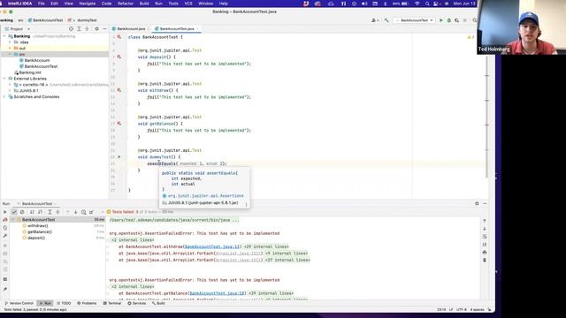 CSCI2120 - Lecture 05: JUnit + IntelliJ смотреть онлайн