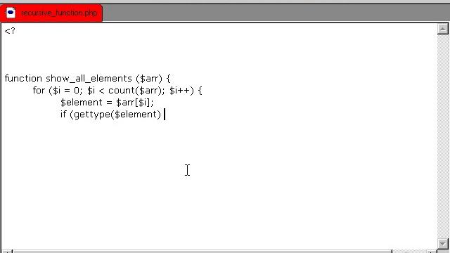 PHP Tutorial Part 44   Recursive Functions