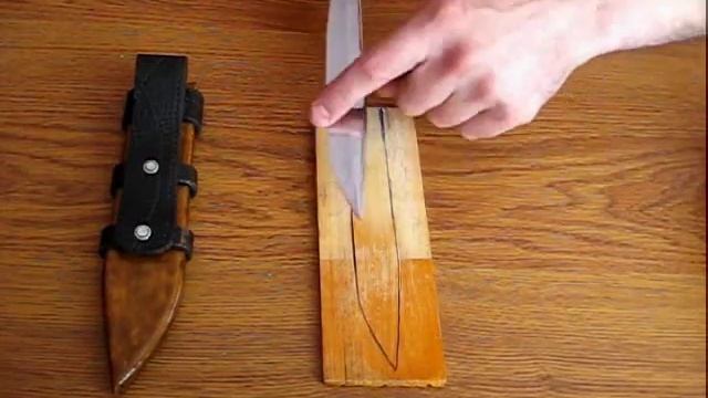 Как сделать деревянные Ножны своими руками. смотреть онлайн