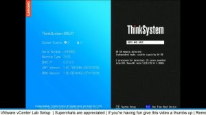 Lenovo ThinkSystem SR570 Review | VMware vCenter Lab Setup | TSR