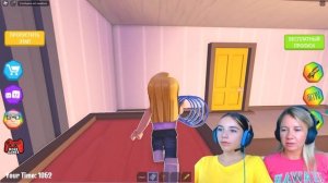 КОМАНДНЫЙ ПОБЕГ ОТ ДЕДУШКИ вместе С МАМОЙ в ROBLOX!