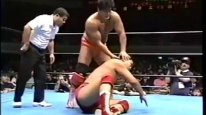 Kenta Kobashi vs Akira Taue, AJPW Triple Crown match; Super Power Series 1998 II