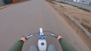 FUN motorcycle with PEDALS "RIGA-13 1983" POV