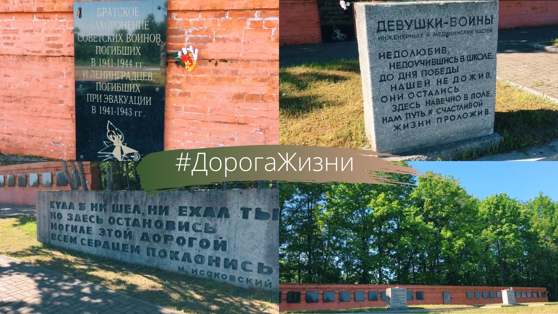 #дорогажизни Памятники Ленинградской области | Ириновка | Братское захоронение