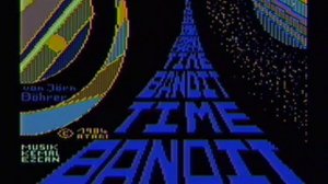 Time Bandit Atari 800 Game Play