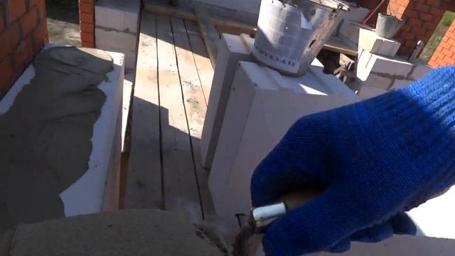 Как класть газобетонные блоки ? Видеоответ.