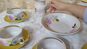 ПРОДАЮ 3600 Коллекционный Сервиз "Рига" и Предметы Рижского фарфорового завода, молочник чайная пар