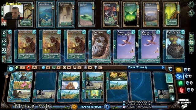 Настольные игры для пк. Mystic Vale. Игры для слабых пк. смотреть онлайн