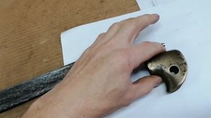 Кавалерийская шашка образца 1927 года. год выпуска 1942. Ремонт рукоятки. часть1