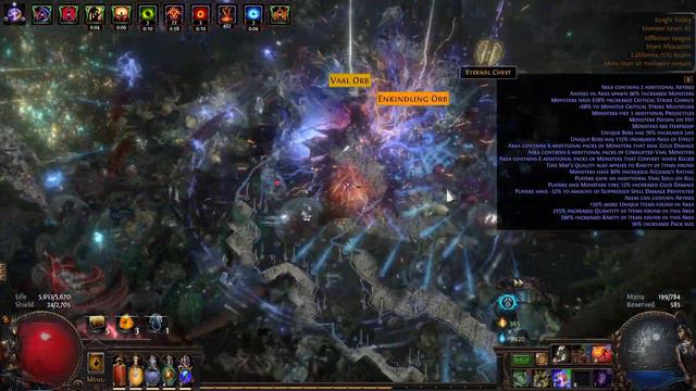 POE 3.23 - Poison Penance Brand of Dissipation + Volatile Dead MF build смотреть онлайн