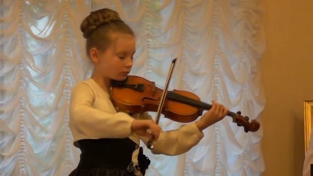 Яньшинов Прялка, скрипачка Катерина Попова смотреть онлайн