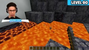 Testing Minecraft Secret Bases from Level 1 to Level 100