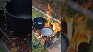 Прокалывание чугуна и обработка льняным маслом. Часть 1(начало)