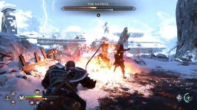 God of War Рагнарёк - Предпоследний Драугр из дырки смотреть онлайн