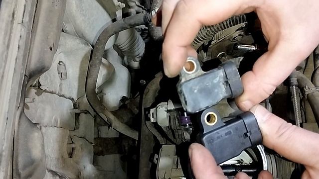 ЯК замінити датчик абсолютного тиску Lacetti помилкаP0107 смотреть онлайн