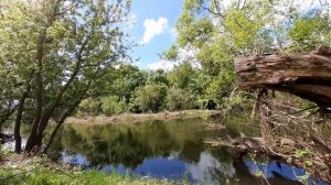 Река Карай после чистки.Село Мордовский Карай.