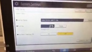 SMTP Setup Ricoh Interface