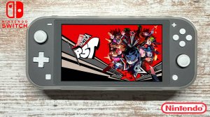 Persona 5 Tactica Nintendo Switch Lite Gameplay