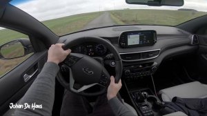 Hyundai Tucson 1.6 CRDI 136 hp POV test drive