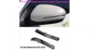 LED Turn Signal Light Yellow White For Kia Optima K5 TF 2011 2012 2013 2014 2015 Dynamic Flowing M