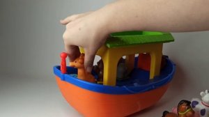 Інтерактивна іграшка "Ноїв ковчег", без мови, зі звуками. Kiddieland.