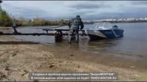 Спуск и подъем лодки
