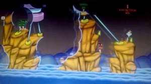 игра с другом. Worms Armageddon