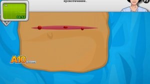 Pазвлекательныe игры - хирургия желудка -образовательные игры для детей