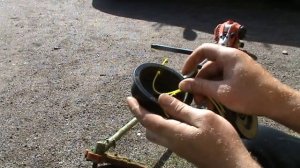 Замена лески на мотокосе.