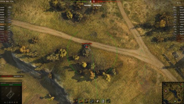 Bat.-Châtillon 155 55, Малиновка, Стандартный бой смотреть онлайн